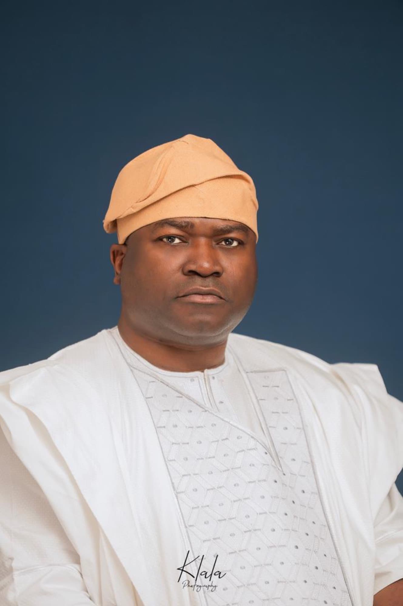 Studio portrait of Dr. Ayo Ogunsan